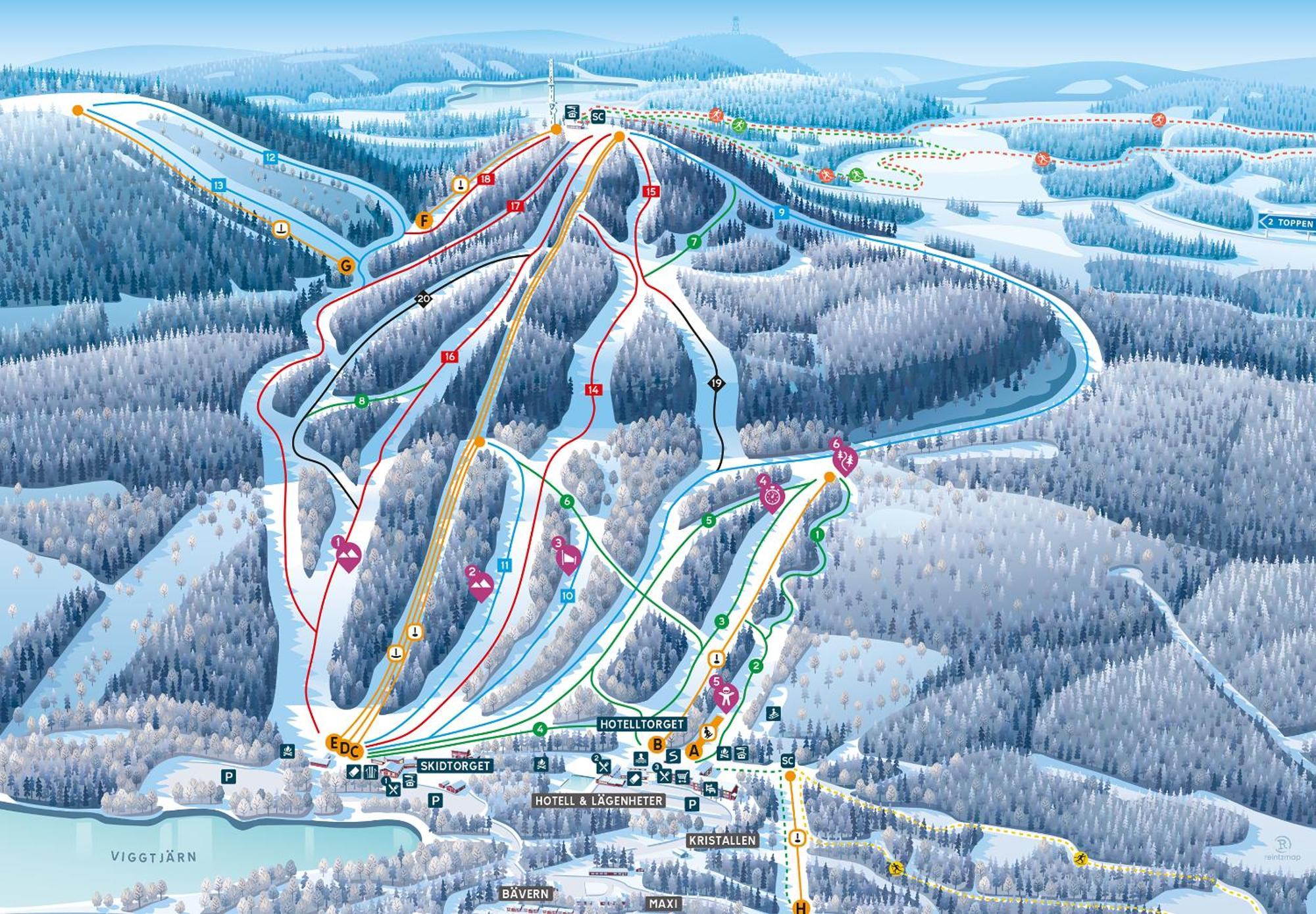 Hassela Ski Resort Экстерьер фото